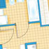 Na Sowińskiego - wizualizacja i koloryzacja planów mieszkań Na Sowińskiego  